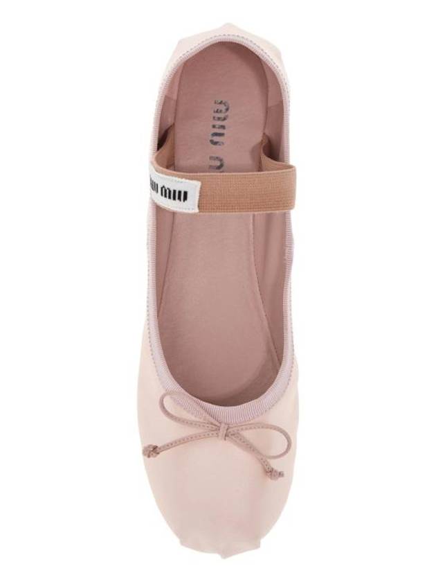 Satin Ballerinas Pink - MIU MIU - BALAAN 3