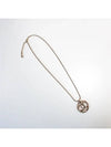 ABA197 B10484 NN009 CC logo round necklace - CHANEL - BALAAN 3