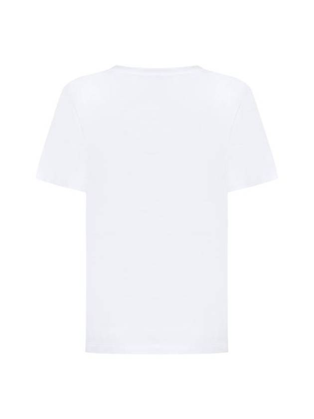 Crayon Logo Short Sleeve T-Shirt White - MARNI - BALAAN 3