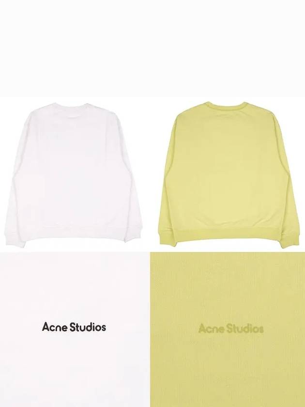 Acne Logo Overfit Sweatshirt Women 2 Colors AI0067 - ACNE STUDIOS - BALAAN 7