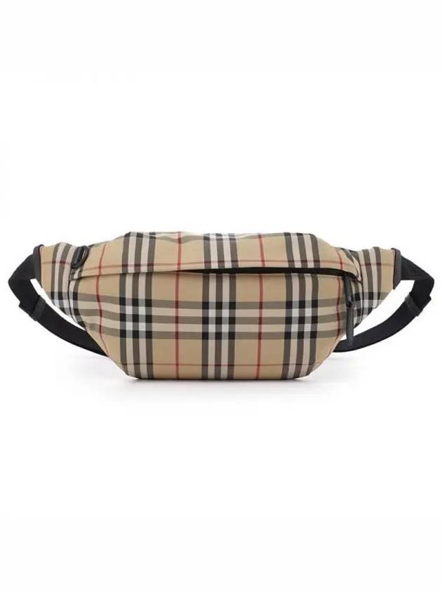 Vintage Check Nylon Belt Bag Beige - BURBERRY - BALAAN 2