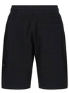 Wappen Patch Old Regular Fit Shorts Black - STONE ISLAND - BALAAN 4