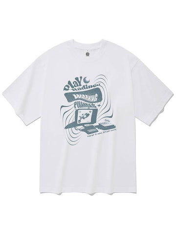 Play Short Sleeve T Shirt White - RADINEO - BALAAN 1