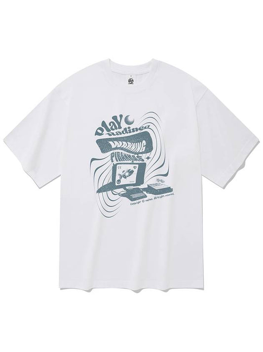 Play Short Sleeve T Shirt White - RADINEO - BALAAN 1