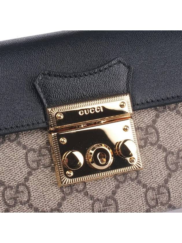 Padlock Mini Bag Beige Ebony Black - GUCCI - BALAAN 3