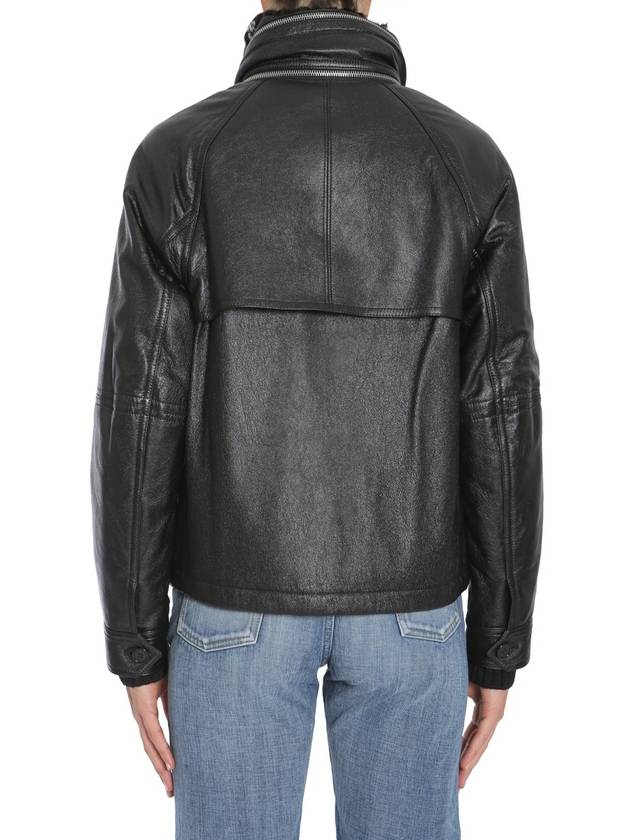 leather bomber jacket 483183YC2JA1000 B0040167963 - SAINT LAURENT - BALAAN 4