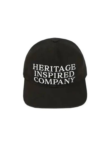 Canvas Heritage 6 Panel Cap Black - OGARP - BALAAN 1