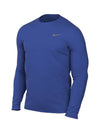 Men's Team Legend Long Sleeve T-Shirt Blue - NIKE - BALAAN 1