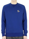 Dressed Fox Patch Classic Sweatshirt Deep Blue - MAISON KITSUNE - BALAAN 3