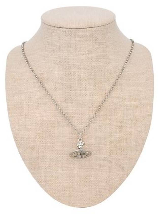 New Tiny ORB Pendant Necklace Silver - VIVIENNE WESTWOOD - BALAAN 3