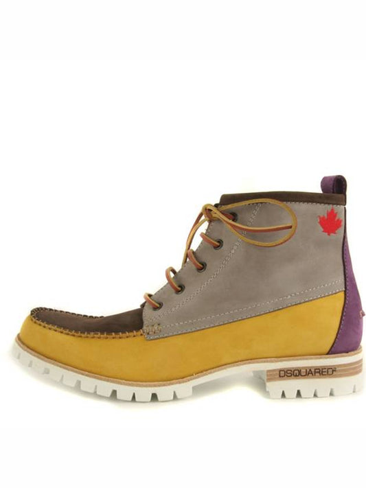 D Squared AB102 V097 70 Walker High Top Multi Suede - DSQUARED2 - BALAAN 1