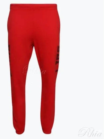 Gallery Deb Logo Printing Cotton Jogger Pants DSP 40007 Red - GALLERY DEPT. - BALAAN 1