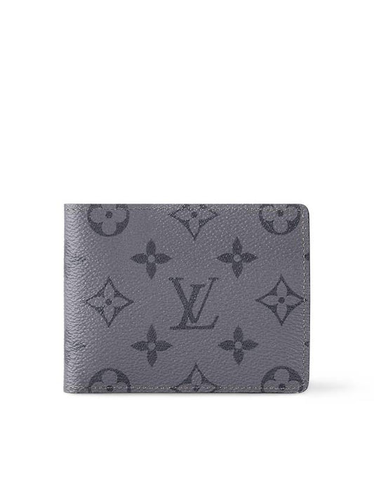 Monogram Eclipse Reverse Slender Half Wallet Grey - LOUIS VUITTON - BALAAN 2