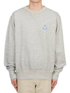 Mike Cotton Logo Sweatshirt Grey - ISABEL MARANT - BALAAN 2