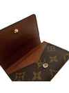 Enveloppe Carte De Visite Monogram Card Wallet Brown - LOUIS VUITTON - BALAAN 7