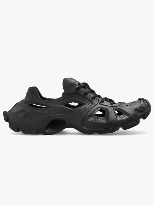 HD Rubber Sole Cut-Out Low Top Sneakers Black - BALENCIAGA - BALAAN 2