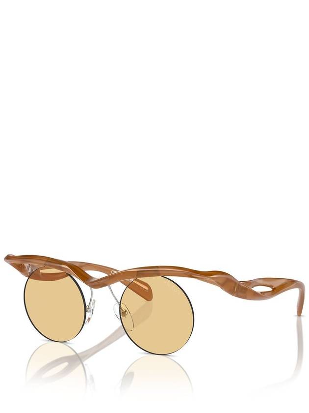 Eyewear Morph Sunglasses Yellow - PRADA - BALAAN 3