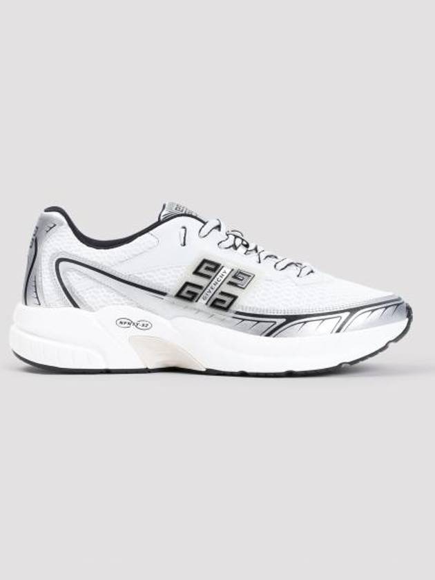 NFNTY-52 Low Top Sneakers Silver - GIVENCHY - BALAAN 4