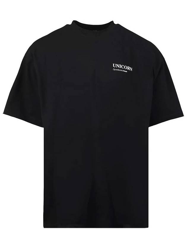 Logo Short Sleeve T-Shirt Black - VETEMENTS - BALAAN 2