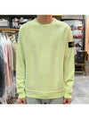 OLD Treatment Wappen Patch Crew Neck Sweatshirt Light Green - STONE ISLAND - BALAAN 3