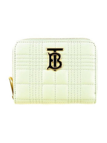 Lola Logo Zipper Card Wallet Mint - BURBERRY - BALAAN 1