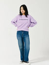 Brushed Options Logo Sweat Shirts LAVENDER - LE SOLEIL MATINEE - BALAAN 3