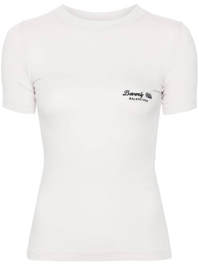 Beverly Hills Short Sleeve T-Shirt White - BALENCIAGA - BALAAN 2