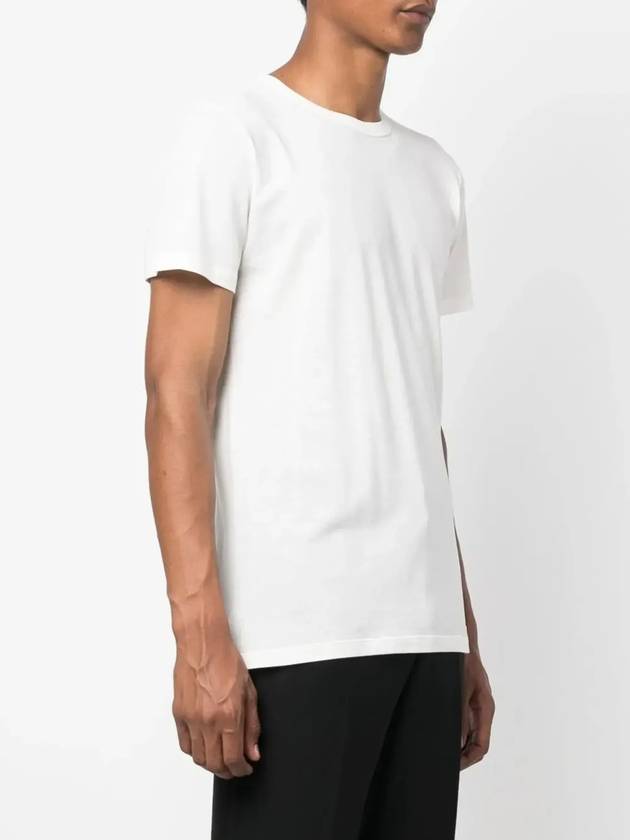 White Cotton T-Shirt J47GC0012J45031100 B0560954961 - JIL SANDER - BALAAN 4