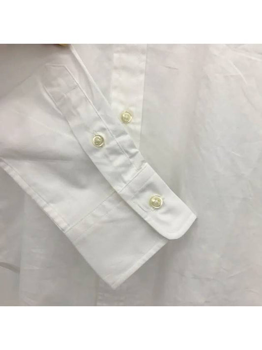 POLO Women's Linen Relax Fit Shirt White WMPOSHTND020194 100 - POLO RALPH LAUREN - BALAAN 2