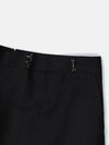 Multi-pleated flared skirt black - NOIRER FOR WOMEN - BALAAN 6