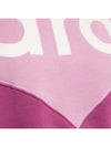 Houston Logo Print Sweatshirt Rose Pink - ISABEL MARANT - BALAAN 5