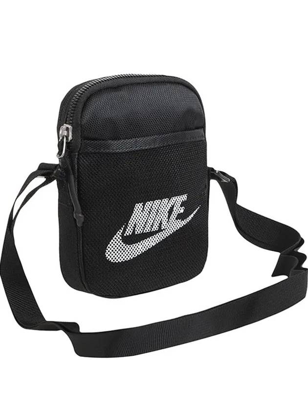 Heritage Small Cross Bag Black - NIKE - BALAAN 3