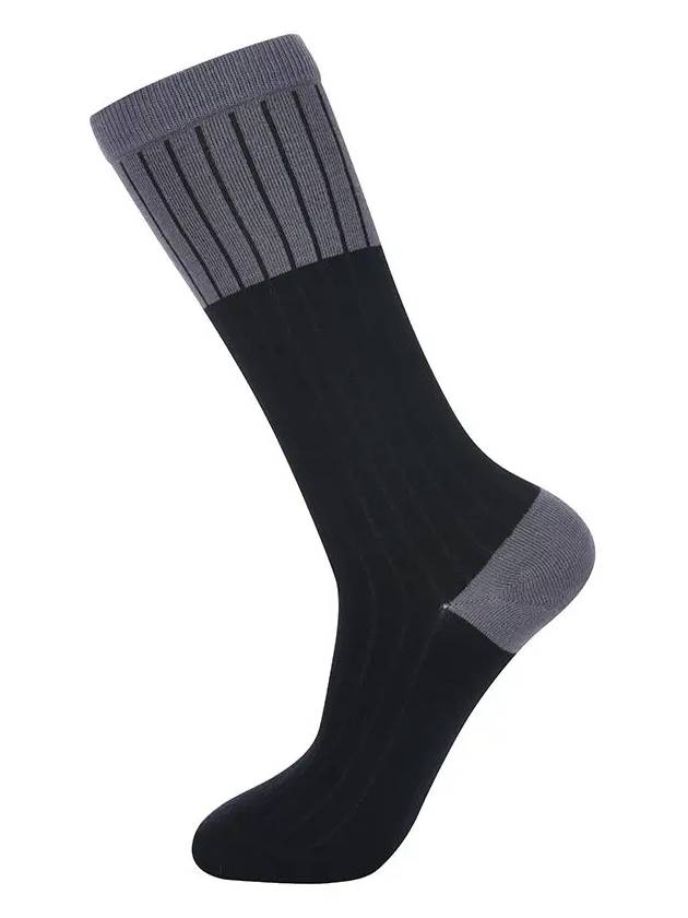 Color combination ribbed socksMX3AK011 - P_LABEL - BALAAN 5