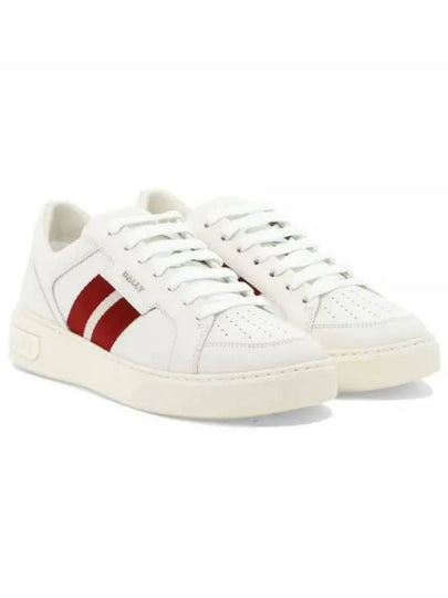 Moony Leather Low Top Sneakers White - BALLY - BALAAN 2