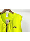 Sherpa Fleece Vest Neon Green - NIKE - BALAAN 8