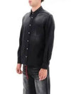 Classic Washing Denim Long Sleeve Shirt Black - MARNI - BALAAN 2