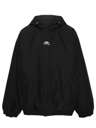 3B Sports Icon Ski Parka Black - BALENCIAGA - BALAAN 2