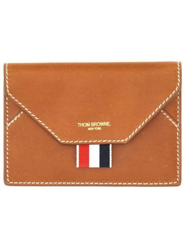 Envelope Card Wallet Brown - THOM BROWNE - BALAAN 1