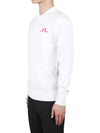 Gus Logo Regular Fit Knit Top Cloud White - J.LINDEBERG - BALAAN 4