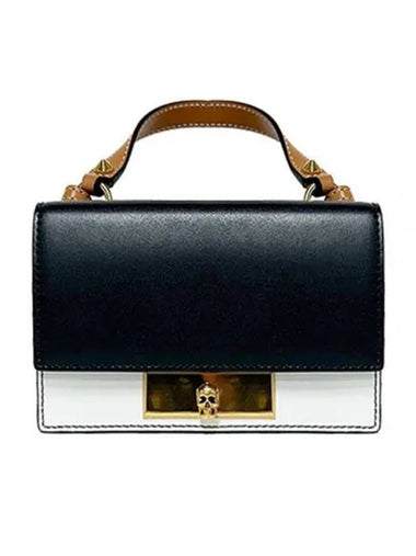 Mini Skull Lock Bag Black 628259 1LYAS 8490 1212622 - ALEXANDER MCQUEEN - BALAAN 1