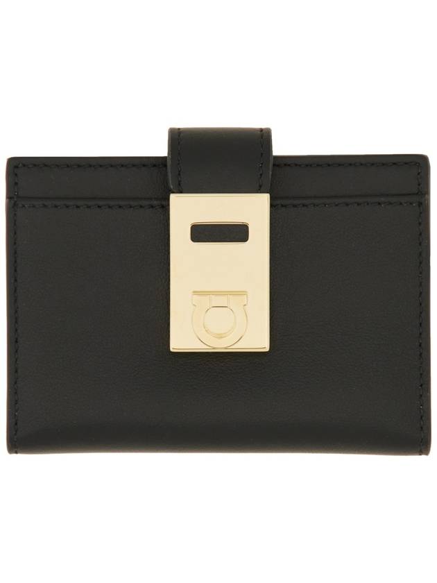 "HUG" CARD HOLDER - SALVATORE FERRAGAMO - BALAAN 1