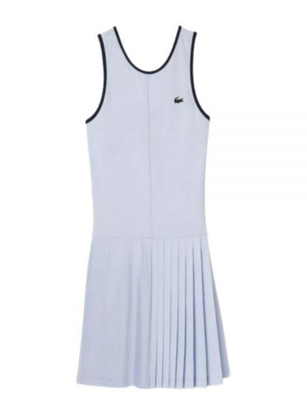 Sports Stretch Short Dress Light Blue - LACOSTE - BALAAN 2