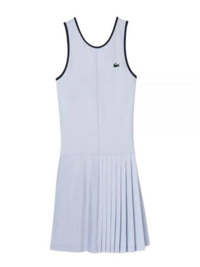 Sports Stretch Short Dress Light Blue - LACOSTE - BALAAN 2