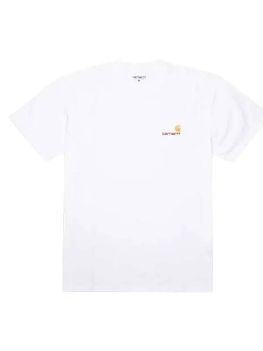 WIP short sleeve t shirt white I029956 02XX - CARHARTT - BALAAN 1