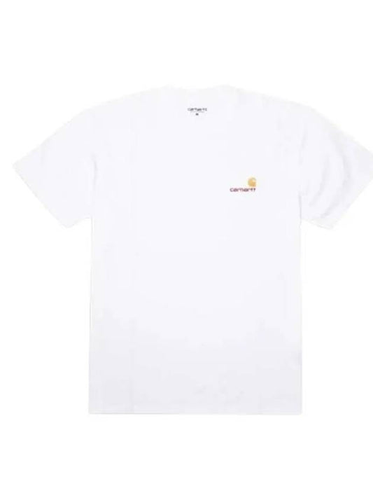 WIP short sleeve t shirt white I029956 02XX - CARHARTT - BALAAN 2