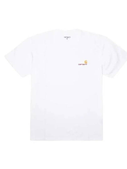 Men s Short Sleeve T Shirt White I029956 02XX - CARHARTT - BALAAN 2