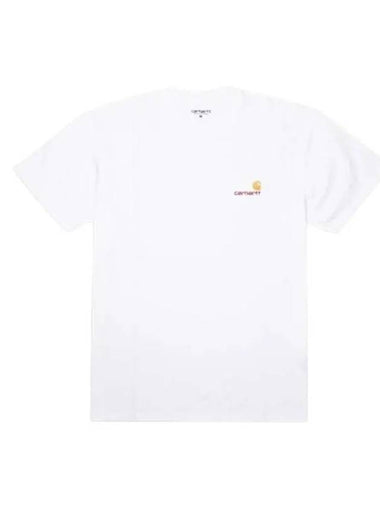 Men s Short Sleeve T Shirt White I029956 02XX - CARHARTT - BALAAN 1