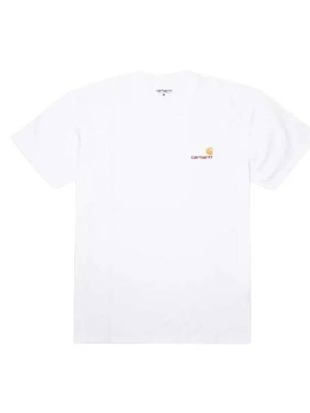 WIP short sleeve t shirt white I029956 02XX - CARHARTT - BALAAN 3