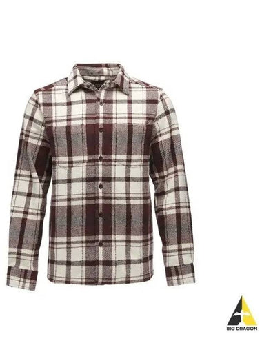 BLACK DIAMOND Project Heavy Flannel Shirt MENS NAMAP744064 - BLACK & BROWN - BALAAN 1