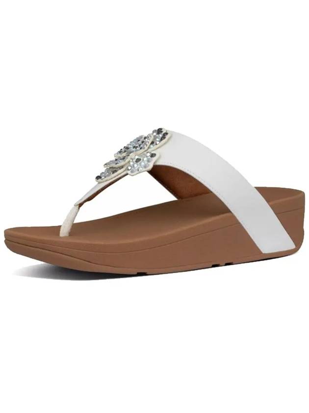 Women's Lottie Corsage Toe Post Sandals White - FITFLOP - BALAAN 2